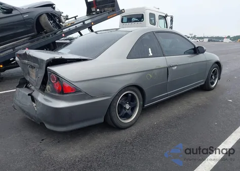 2004 Honda Civic Ex из США, поврежденный, VIN 1HGEM22994L076176